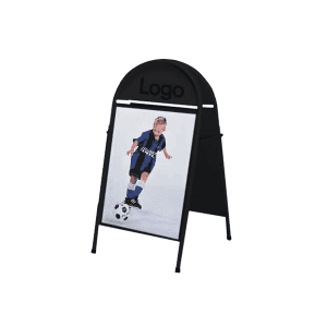 TOP SIGN GATUPRATARE 70x100 svart