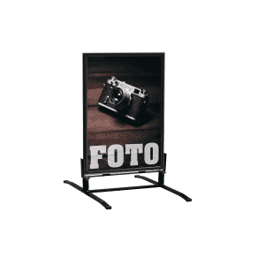 WIND SIGN GATUPRATARE 70x100 svart